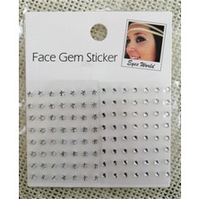 Uravas Store Hb Tasarım Vücut ve Yüz Taşı Stickers 100 Adet