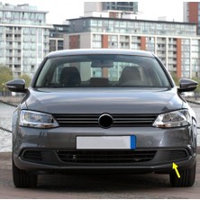 Uravas Store Ön Tampon Sol Sis Farı Kapağı Sissiz 5C6853665 Vw Jetta ile Uyumlu 2011-2014