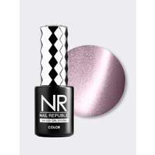 Uravas Store Nail Republic Satin Cat Kedi Gözü Kalıcı Oje 10ML 138