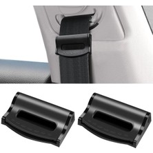 Uravas Store Smılfuy 2 Adet Araba Emniyet Kemeri Klipsleri, Yetişkinler Için Evrensel Oto Emniyet Kemeri Ayarlayıcı, Konforlu Araba Omuz Boyun Koruyucu Kayış Konumlandırıcı, Araba Için Emniyet Kemeri Tutucu