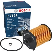 Uravas Store Bosch Yağ Filtresi Volvo S60 Iı 1.5-2.0 T3-T4 (2013-2018), S60 Iıı B4-B5-T5-T6-T8 (2020+), S90 Iı B4-B5 (2020+) XC40 (2018+), XC60 Iı (2013-2022), XC90 Iı (2015-2022) F026407152 ­P7152 F026407152