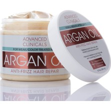 Uravas Store Advanced Clinicals Argan Oil Kabarma Önleyici Onarıcı Saç Maskesi 340GR