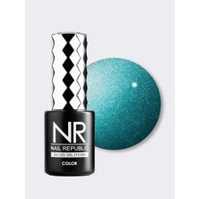 Uravas Store Nail Republic Premium Silk Cats Collection Kore Kedi Gözü Kalıcı Oje 10ML 128