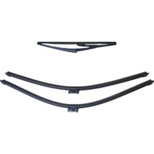 Uravas Store VASS41 Ön Cam Arka Cam Silecek Seti Mercedes ml W166 ile Uyumlu 2012-2015