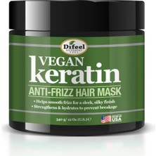 Uravas Store Difeel Vegan Keratin Kabarma Karşıtı Saç Maskesi 340GR