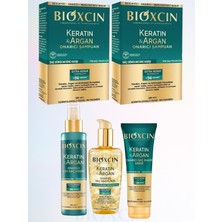 Uravas Store Bioxcin Keratin & Argan Saç Bakım Seti, Dolunaytcrt-Bxcnkeratinargansetjelli