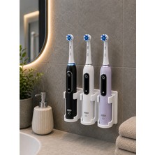 Dns 3D Oral-B Uyumlu Elektrikli Diş Fırçası Duvar Tipi Tutucu