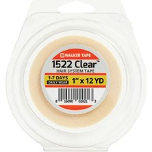Uravas Store Walker Tape - 1522 Clear™ Roll Tape - Protez Saç Bandı Rulo 3 Yds (2,74M) (1" x 12 Yd)