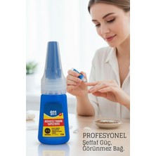 Uravas Store Transformacion Ultra Güçlü Profesyonel Protez Tırnak Yapıştırıcısı 22 Gram - Hızlı Etkili Tips Takma Tırnak Yapıştırıcı, 722389