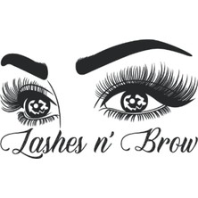 Uravas Store Lashes N' Brows Lash Tech Eyelash Artist Lash Artist: Graph Grid Notebook/journal (6” x 9”) Lashes And Brows For Beauty Spas & Beauty Salons