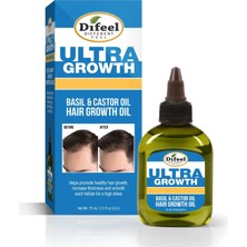 Uravas Store Difeel Ultra Growth Erkekler Için Saç Bakım Yağı 75ML, 711716600117