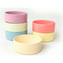 Uravas Store Keramika Rainbow Soft Stackable Çorba Kasesi 14 cm 6 Adet 110/550