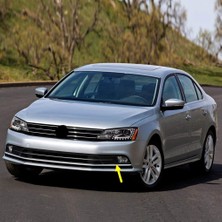Uravas Store Ön Tampon Sol Sis Farı Çerçevesi 5C6853665E Vw Jetta ile Uyumlu 2015-2018