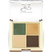 Uravas Store Golden Rose Quattro Eyeshadow Palette - 02 Royal Jungle - Dörtlü Far Paleti