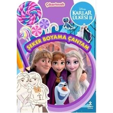 Doğan Çocuk Disney Karlar Ülkesi 2 - Şeker Boyama Çantam - Çıkartmalı
