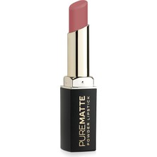 Uravas Store Golden Rose Pure Matte Powder Lipstick No: 102 - Nemlendirici Pudramsı Mat Ruj