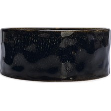 Uravas Store Beeztees Dbl Köpek Mama Su Kabı, Seramik, Siyah, 18CM, 1200ML