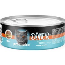 Uravas Store Prochoice Döner Tuna, Sos Içinde Ton Balıklı Tam & Dengeli Yetişkin Kedi Maması 70 gr