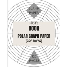 Uravas Store Independently Published Polar Graph Paper (30º Rays)
