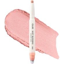 Uravas Store Clıo, Kremsi, Kolayca Uygulanan ve Sabitlenen Fırçalı Kalem Far Soft Blending Shadow Stick (S102)