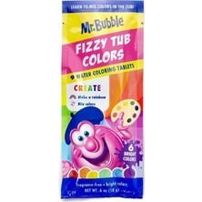 Uravas Store Mr. Bubble Fizzy Tub Colors Renkli Banyo Tabletleri 9 Tablet