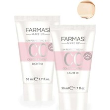 Uravas Store Farmasi cc Krem 2 Adet 01 Light Açık Ton