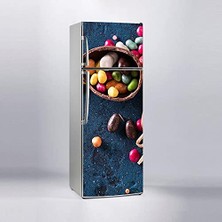 Uravas Store Buzdolabı Sticker Kaplama Dolap Kaplama Etiketi Çikolata