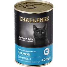 Uravas Store Challenge Konserve Kedi Somonlu Kısır 400 gr