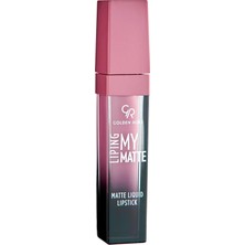 Uravas Store Golden Rose Liping My Matte Likit Ruj No: 06 - Suya Dayanıklı Ultra Mat Ruj