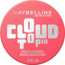 Uravas Store Maybelline New York Cloudtopia Köpük Dokulu Mat Allık 07 Moonlit Rose