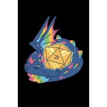 Uravas Store Dragón Fantástico D20 - Cuaderno Para Frikis: Cuaderno Dın A5 (6x9) Para Entusiastas De Los Juegos De Rol Y Fanáticos De Los Juegos De Rol De Lápiz Y ... Para La Función De Diario (Spanish Edition)