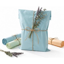 Uravas Store 35X45 Okyanus Mavisi Hediye Poşeti (10 Adet) Kargo Poşeti
