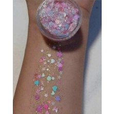 Uravas Store Glitter Jel Far Kalp -Kelebek Yansimalı, SERASHINEGOZFARI136