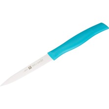 Uravas Store Zwilling Twin Grip Soyma Doğrama Bıçağı, 10 Cm, Mavi