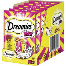 Uravas Store Dreamies Sığırlı ve Peynirli Kedi Ödül Maması 6 Adet