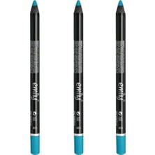 Uravas Store Golden Rose Emily Waterproof Eye Pencil 3'lü Set NO:109