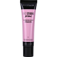 Uravas Store Maybelline New York Face Studio Prime Aydınlatıcı Makyaj Bazı, 30 ml