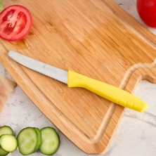 Uravas Store Aryıldız Primo Domates Bıçağı Sarı 10 cm