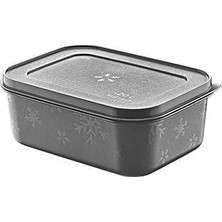 Uravas Store Deconox No Frost Silikon Yumuşak Kapalı Saklama Kabı Dondurucu ve Buzluk Saklama Kabı 675ML, Kapaklı No Frost Saklama Kabı 675ML, Derin Dondurucu Saklama Kabı 675ML
