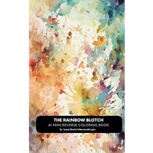 Uravas Store Independently Published Raınbow Blotch - Aı Mini Reverse Coloring Book