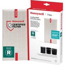 Uravas Store Honeywell Hepa Hava Temizleyici Filtre R, Hpa 100/200/300 ve 5000 Serisi Için 1'li Paket - Havadaki Alerjen Hava Filtresi Orman Yangını/duman, Polen, Hayvan Kepeği ve Tozu Hedefler
