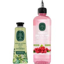 Uravas Store Eyüp Sabri Tuncer Frambuazlı Sirke & Saç Toniği ve El ve Vücut Kremi Ayvalık Zeytin Çiçeği