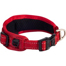 Uravas Store Rogz Utility Yastıklı Klasik Köpek Boyun Tasması Kırmızı Large 20X30X42 cm