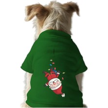Uravas Store Mpz Pets Kedi ve Köpek Kıyafeti & Elbisesi Yeşil Sweatshirt Ters Noel Xs