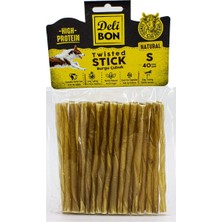 Uravas Store Doggie Delibon Gerçek Deriden Ince Burgu Çubuk, THINX40PCS., Natural