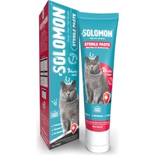 Uravas Store Solomon Sterile Paste 100 gr Kısırlaştırılmış Kediler Için Tüy Yumağı Önleyici Vitamin ve Mineralli Malt Macunu
