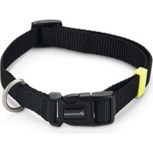 Uravas Store Beeztees Köpek Boyun Tasması, Siyah, 35-50CM, 20MM