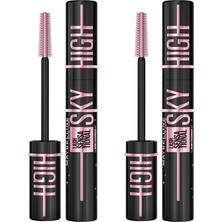 Uravas Store Maybelline New York 2'li Lash Sensational Sky High Cosmic Black Maskara Makyaj Seti