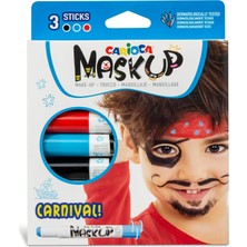Uravas Store Carioca Mask Up Yüz Boyası – Karnaval (3 Renk)