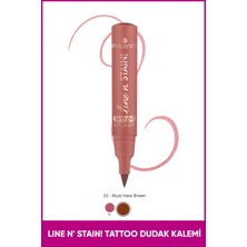 Uravas Store Essence Line N' Staın! Tattoo Ruj 02 Kahverengi